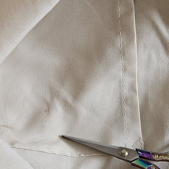 Lulla Collection Straw Paper Tote Bag Beige Double Handle Summer Beach Coastal - Picture 15 of 16